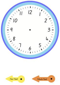analog clock manipulative|Iba pa.